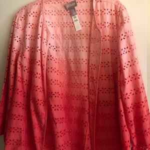 Chico’s Open Front Jacket